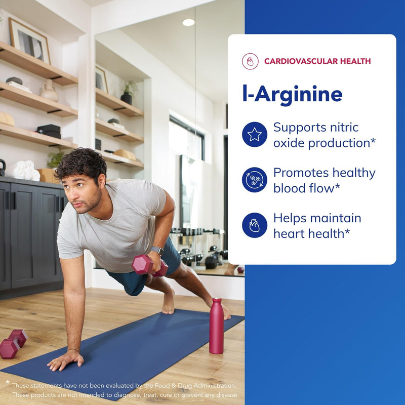 Pure Encapsulations L-Arginine, 90 Capsules | 1,400 mg, Support Nitric Oxide Production, Heart Health and Blood Flow*, Gluten-Free and Non-GMO 90 Count (Pack of 1)