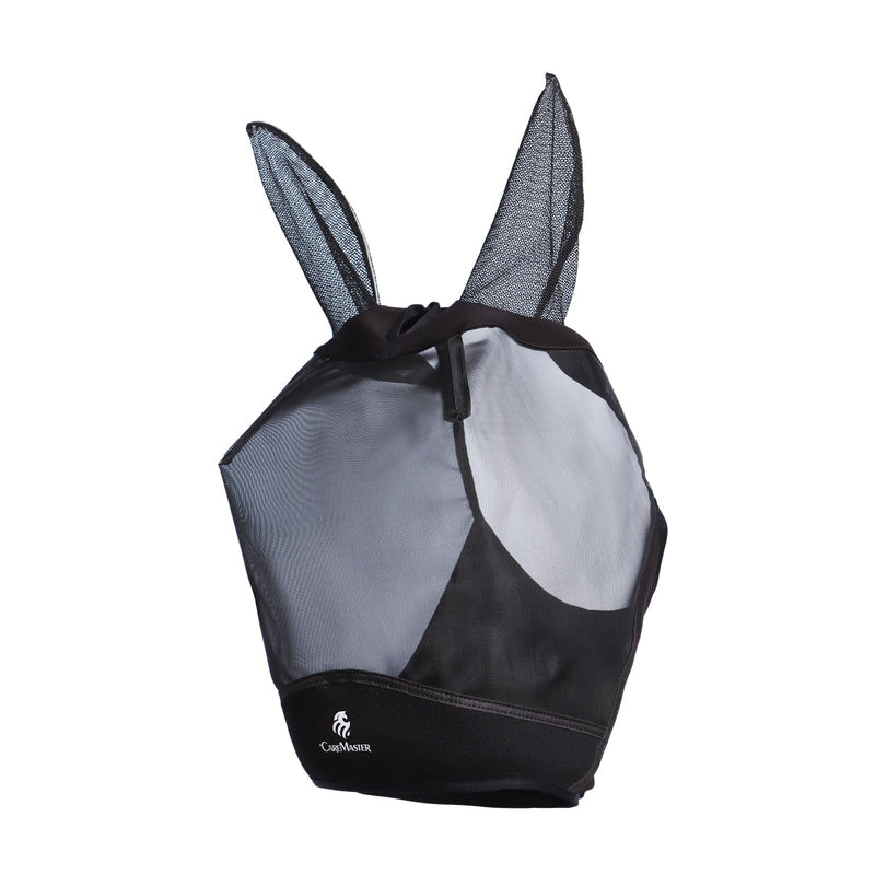 CareMaster Horse Fly Mask Large Space Fly Mask Breathable UV Protection Equine Mask with Reflective Features on Ears Mars Black M Medium - BeesActive Australia