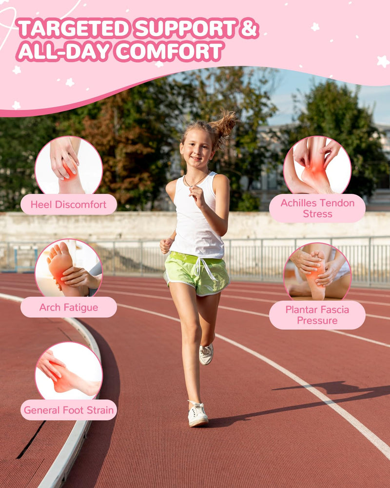 6 PCS Kids Ankle Brace Set, Ankle Support Wraps, Knitted Ankle Sleeve Sock for Sprains, Injuries and Active Play for Daily Wear, Injury Prevention (Small)