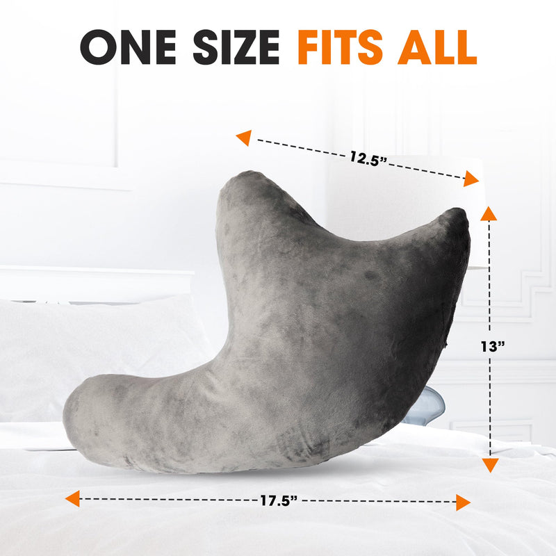 Cheer Collection Rotator Cuff Pillow – Shoulder Surgery Recovery Pillow for Side Sleepers, Arm Support Cushion for Rotator Cuff Injury & Post Surgery Comfort, Gray - BeesActive Australia