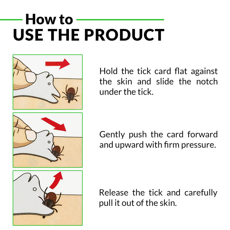 MYDAISY Tick Map with Magnifying Glass - Perfect for Removing Ticks - Ideal for Outdoor Activities Green - BeesActive Australia