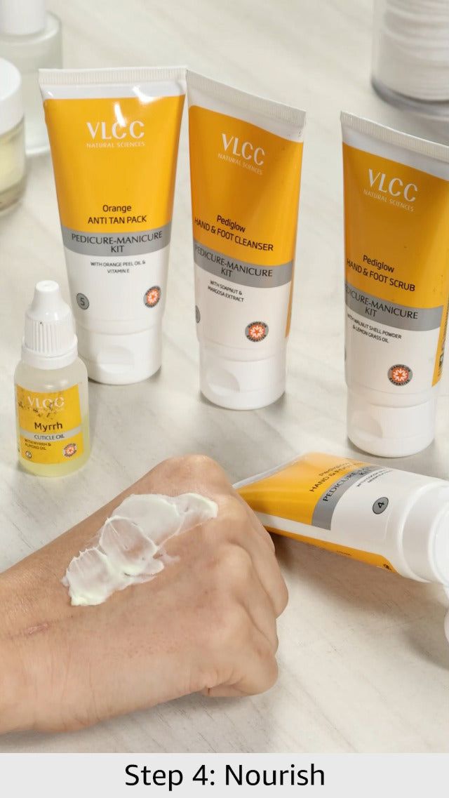 VLCC Pedicure-Manicure Hand & Foot Kit((150gm+60ml))