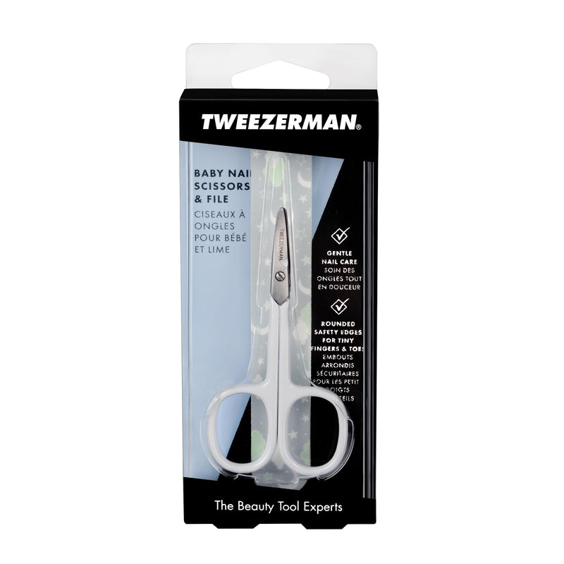 Tweezerman Baby Nail Scissors with Bear File (Assorted) - BeesActive Australia