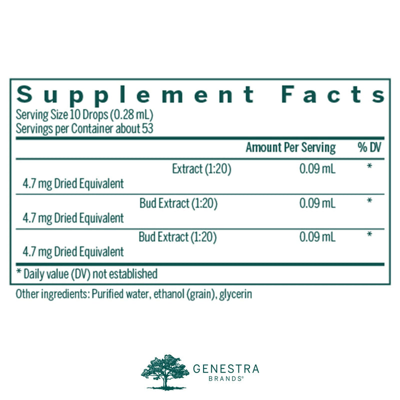 Genestra Brands Defense-gen | Dog Rose, Black Alder, and Silver Birch Herbal Supplement | 0.5 fl. oz. - PawsPlanet Australia