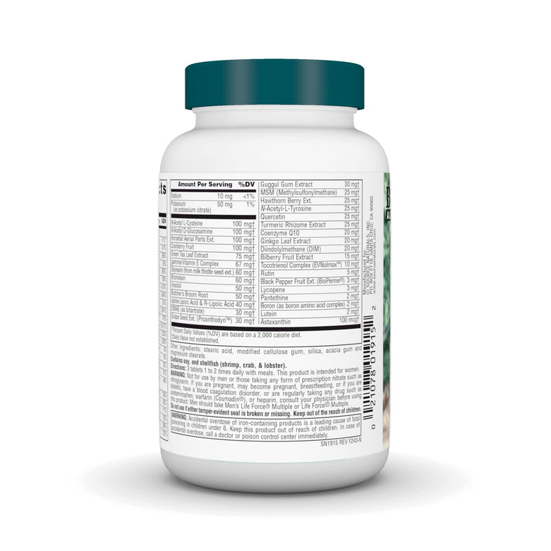 Source Naturals Women's Life Force Multiple, Daily Multivitamin & Immune Health Supplement* - 45 Tablets 45 Count (Pack of 1)