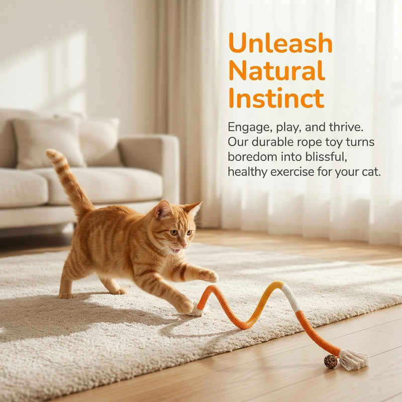 Zirax Catnip Toys for Indoor Cats, Natural Silvervine Sticks & Cotton Rope Cat Chew Toys, Interactive Kitten Teething Toys for Dental Health, Cleaning Teeth, Stress Relief & Boredom (Pack of 6)