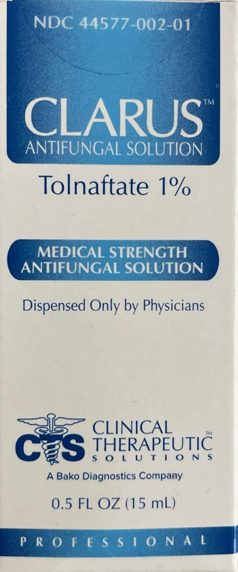 Clarus Solution Antifungal 1%, 0.5 floz - BeesActive Australia