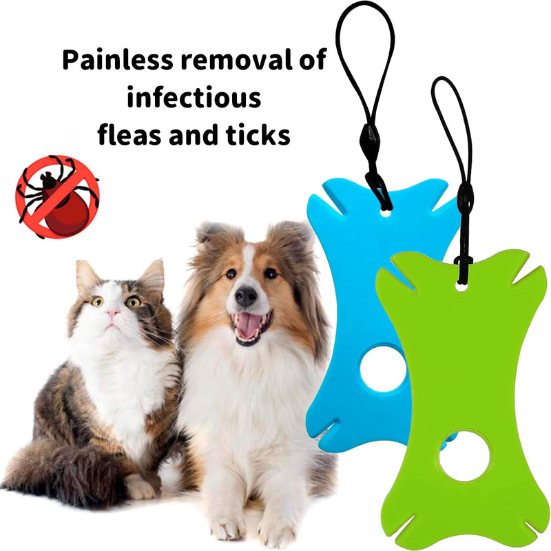 Simsky tick map with magnifying glass, pack of 4 tick maps for ticks, tick map for children, for people, children, dogs, cats - BeesActive Australia