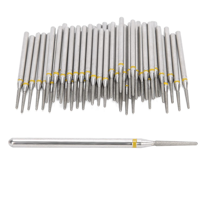 Nail Drill Bits Set, 50pcs Electric Nail Polishing Grinding Head Cuticle Acrylic Gel Nail File Bits Nail Art Tools Replacement Accessory for Manicure Pedicure Home Salon Use Cuticle Drill Bits - BeesActive Australia