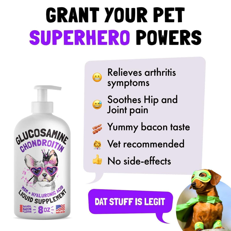 LEGITPET Liquid Glucosamine for Dogs and Hemp Hip & Joint Supplement for Dogs and Dog Paw Balm Wax Soother & Moisturizer Cream Bundle