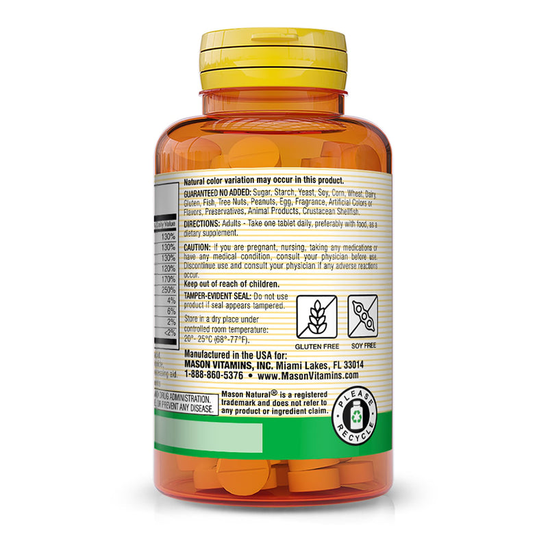 MASON NATURAL Vitamin B-Complex with Electrolytes