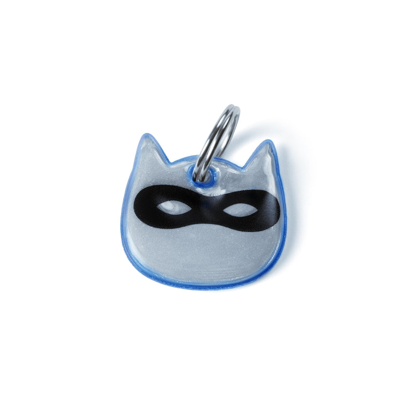Reflective Cat Charm. Safety Cat Tag. Lightweight, High Visibility, Waterproof. Fits All Reflective Cat Collars. Other Styles Available Blue Ninja - BeesActive Australia