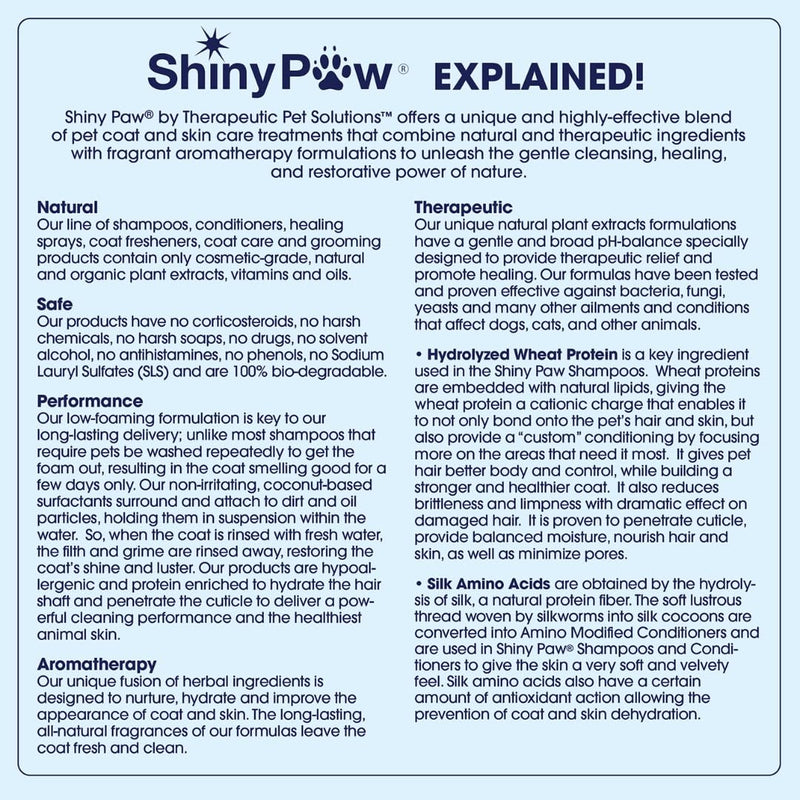 Dog Itch Relief Spray by Shiny Paw 16 oz | Aloe Vera & Eucalyptus Skin Itch Remedy | Dog Hot Spot Spray | Natural Anti Itch Spray for Pets | Dog Itchy Skin Relief | Made in USA