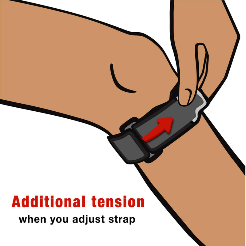 ACE Brand Knee Strap, Adjustable, Black, 1/Pack 1 Count (Pack of 1) - BeesActive Australia