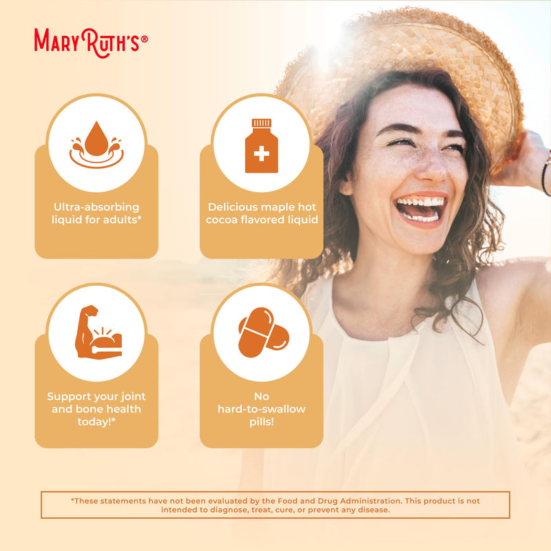 MARYRUTH'S Vegan Collagen Booster Liposomal, Sugar Free, Non-GMO, 7.6 Fl Oz | Sugar Free, Liquid Collagen Booster with Vitamin C, 250mg Amino Acids, Skin Care & Joint Support Supplement