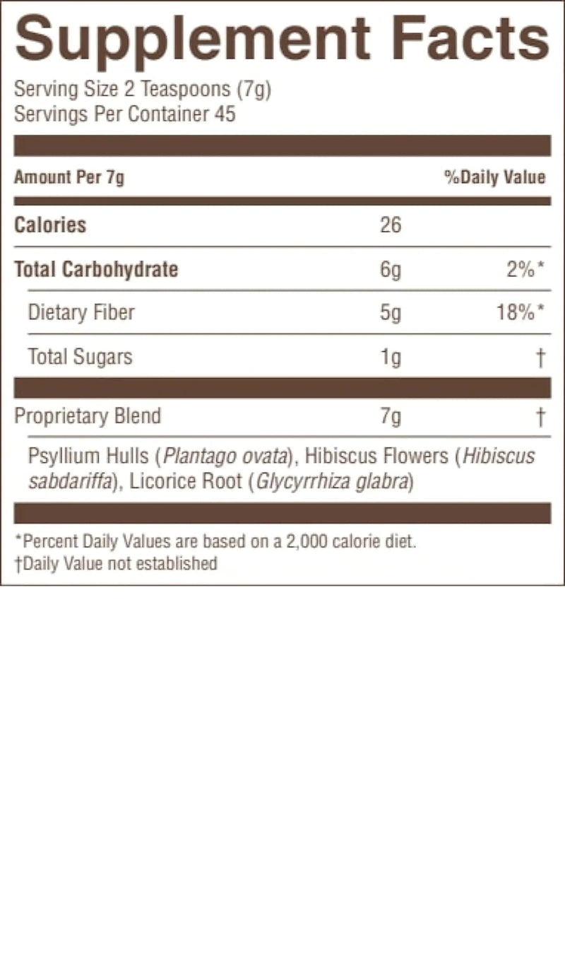 Nature's Sunshine Psyllium Hulls Combination 11 Oz