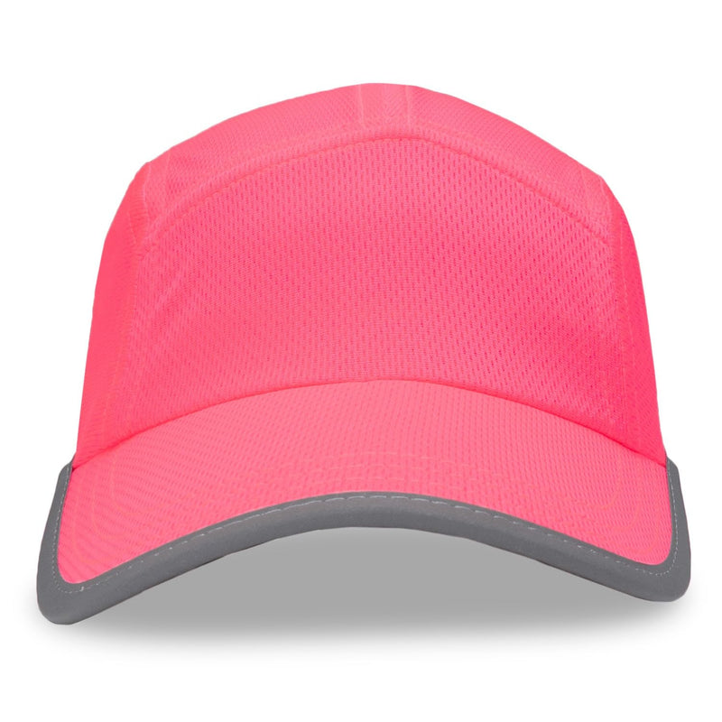 Headsweats Women's Performance Reflective Race Hat Baseball Cap for Running and Outdoor Lifestyle One Size Neon Pink