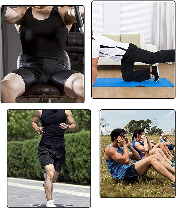 Sauna Suit Wear, Diet Suit, Exercise, Sauna Effect, Sweating, Heat Retention, Training Wear, Black, Men's Fashionable - BeesActive Australia