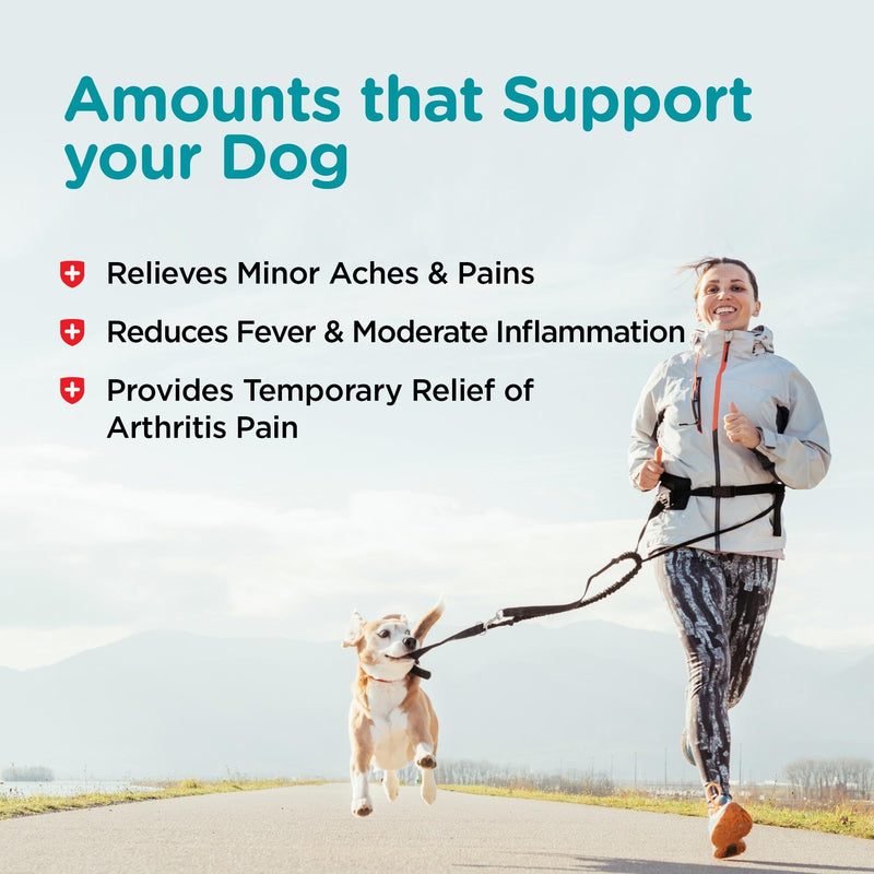 Nutri-Vet Aspirin for Dogs, Dog Aspirin, Pet Essentials, Inflammation Care, Joint Support for Seniors, Arthritis Pain Relief, 300mg per Tablet, Over 50 lbs, 75 Count 300mg for Medium & Large Dogs