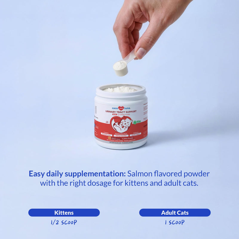 Cranberry Supplement for Dogs & Cranberry Powder for Cats - Supports Urinary Tract & Bladder Wellness