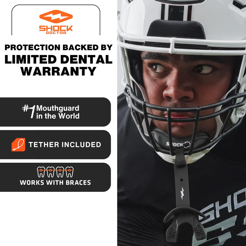 Shock Doctor Bolt Lipguard, OSFA, Slime - BeesActive Australia
