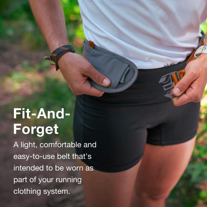 Osprey Duro Dyna LT Hydration Waist Pack for Running Extended Fit Phantom Grey/Toffee Orange