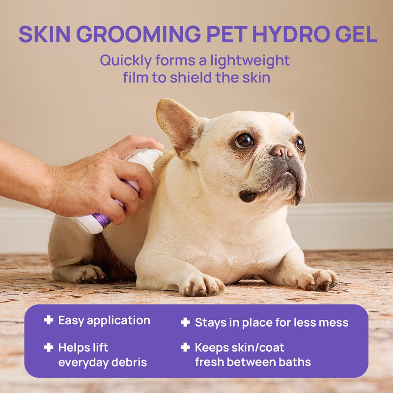 HICC PET Dog Skin Care Hydro Gel – For Itchy Paws, Legs & Body, Supports Comfort After Walks, Playtime & Minor Irritations, Alcohol-Free, Gentle Formula, 100ml