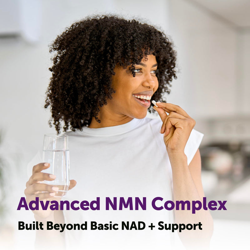 Micro Ingredients NMN Complex 1,000 mg Per Serving, 60 Veggie Capsules | 10-in-1 with Nicotinamide Mononucleotide, Resveratrol, Astaxanthin, TMG & CoQ10. NAD+ Supplement Precursor. Filler Free. 60 Count (Pack of 1)