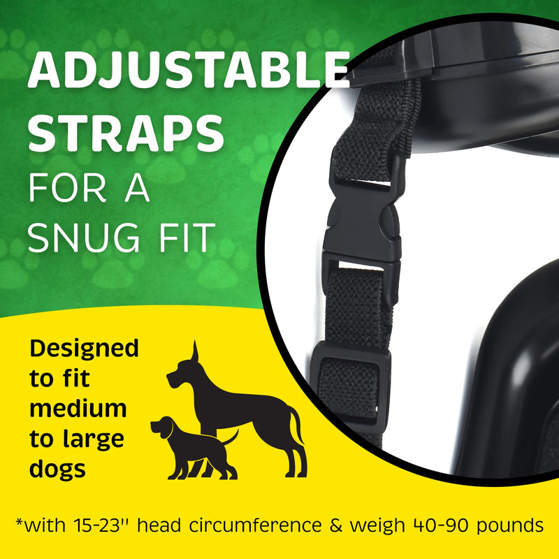 Evergreen Pet Supplies [2 Pack] Med/Large Dog Ear Muffs Covers for Advanced Dog Hearing Protection - Fireworks Relief - Comfortable Dog Ear Protection for Hunting - PawsPlanet Australia