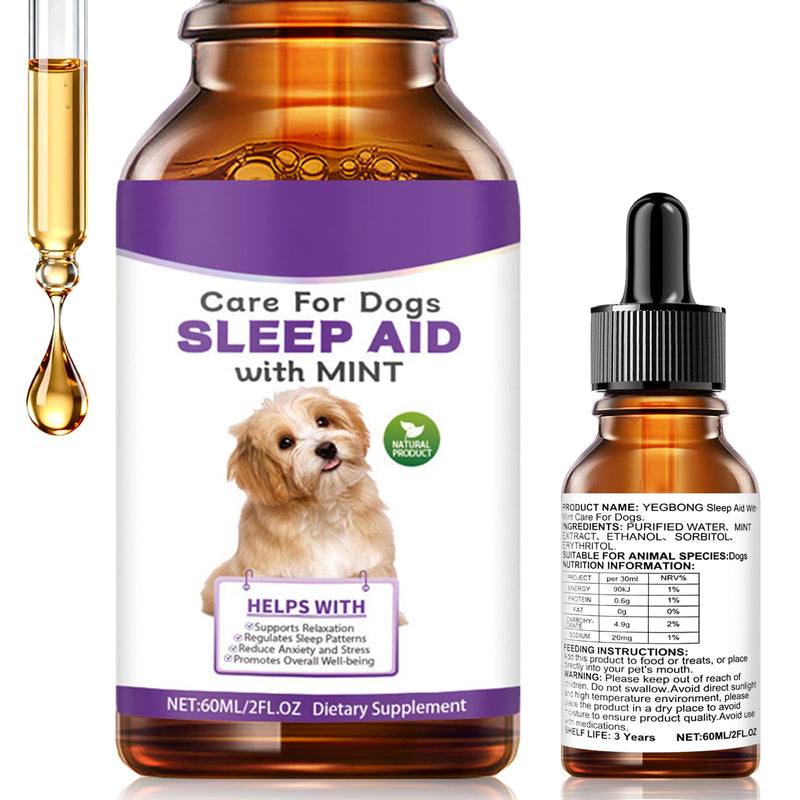 Melatonin for Dogs & Cats, Dog Melatonin, Promotes Relaxation, Sleep & Calm Behaviour for Dog, Dog Anxiety Relief Calming for Noise, Fireworks, Separation Anxiety & Travel Stress