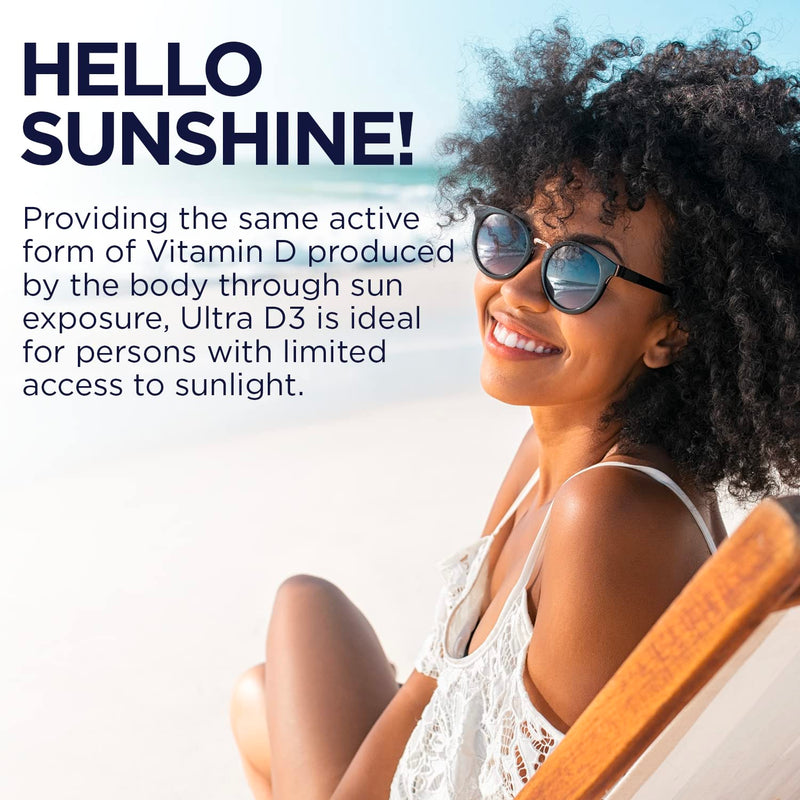 KAL Vitamin D3 5000 IU Softgels (125 mcg), Active Form of Vitamin D, Calcium Absorption, Bone Health, Immune Support Supplement, Liquid Filled ActivGels, Made Without Soy, 90 Servings, 90 Softgels 90 Count (Pack of 1)
