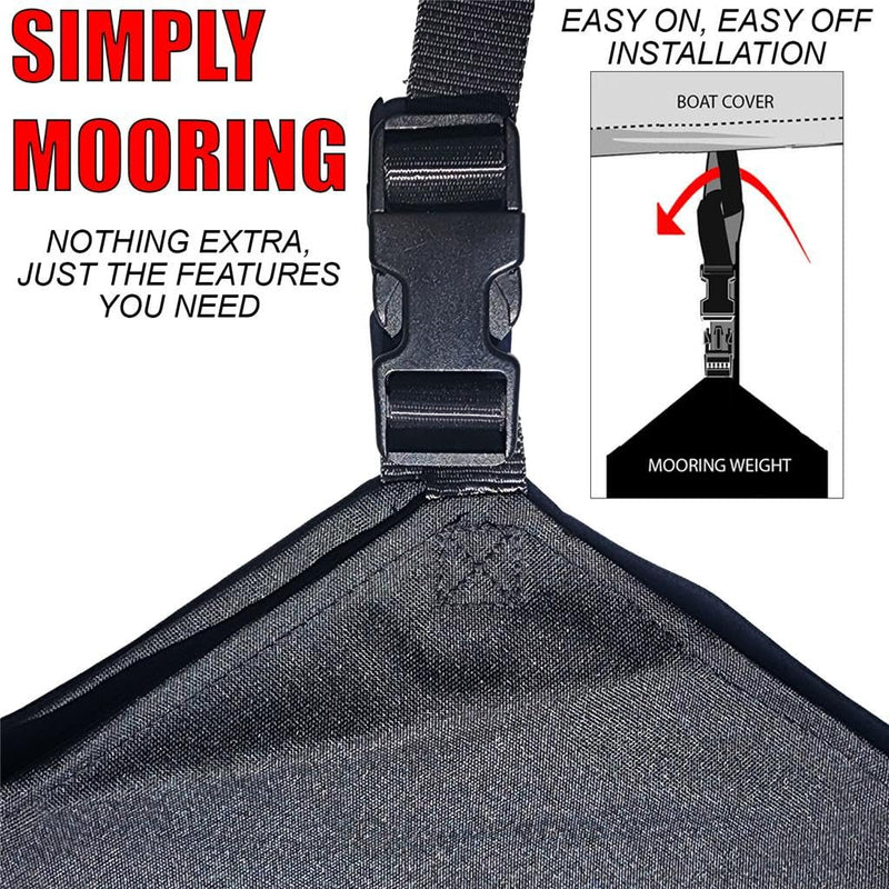 SBU Marine Grade Sandbag Weights for Boat Covers (4-Pack) - Easy Install, Quick Release - BeesActive Australia