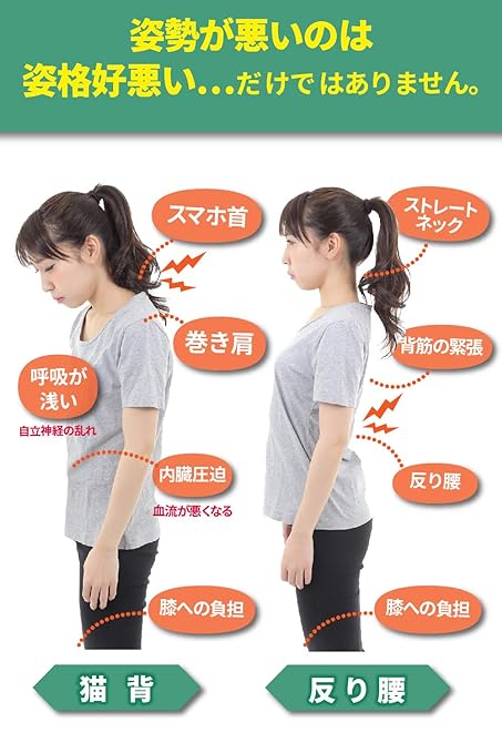 Mie-Mie Posture Belt, Hunchback Correction, Rolled Shoulders, Back Muscle Correction, Back Supporter, Inner Body, Unisex, XXL - BeesActive Australia