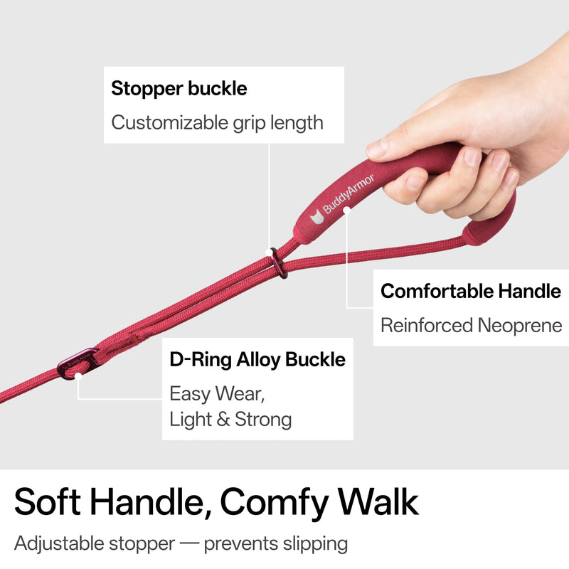 Hands Free Cat Leash Lightweight 4.1-7.2FT Adjustable Durable Rope Leash with Padded Handle, Versatile Crossbody Waist Lead for Cats Puppy ≤26lbs Outdoor Walking (Olive, S) Olive S 4.1-7.2FT - BeesActive Australia