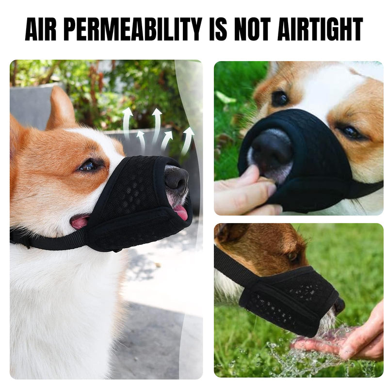 Thoquene Dog Muzzle, Adjustable Strap Large Dog Muzzle - BeesActive Australia