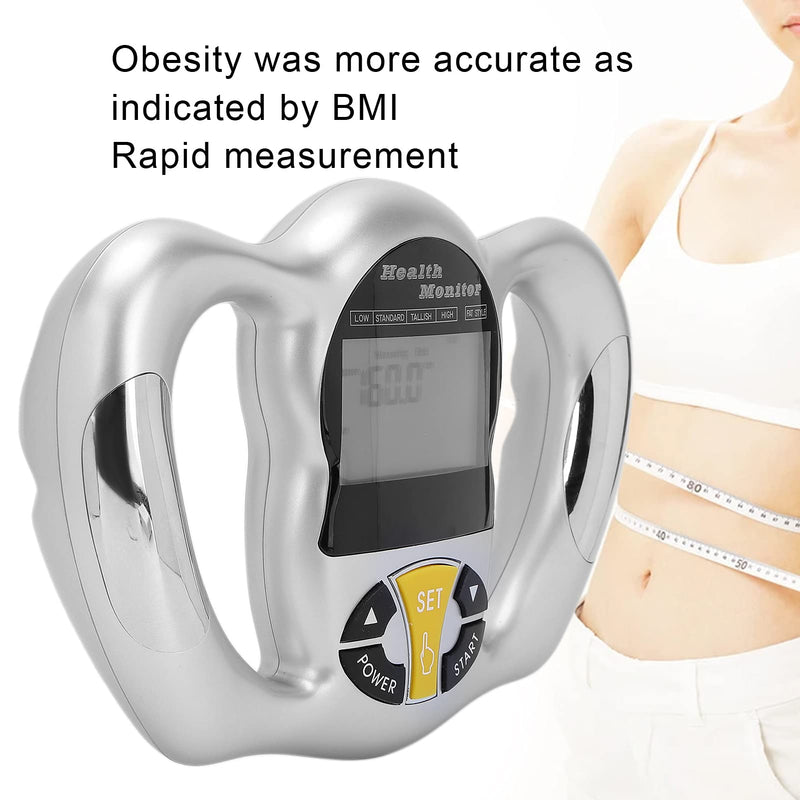 Body Fat Analyzer, Handheld Body Fat Measurement Device Body Fat Measuring BMI Meter Fat Analyzer Monitor Measure Body Fat Percentage Machine Body Fat Tester Analyzer for Fitness - BeesActive Australia