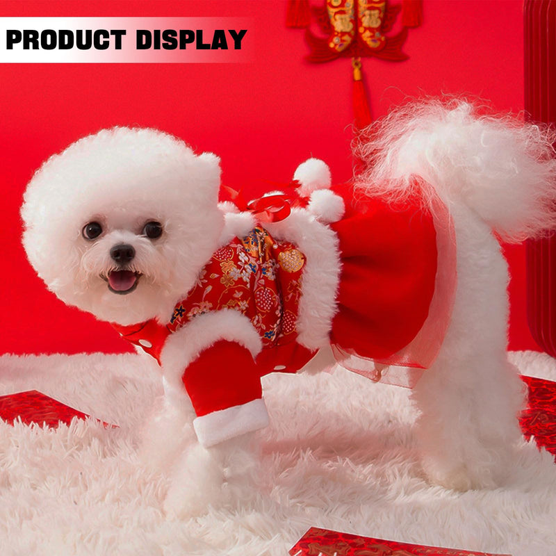 Dog Coat Cold Weather, Cute Dog Jackets Winter Coat, Dog Clothes for Christmas Day, Warm Coats Dogs Cold Weather for Small Medium Dogs (Large) Large - BeesActive Australia