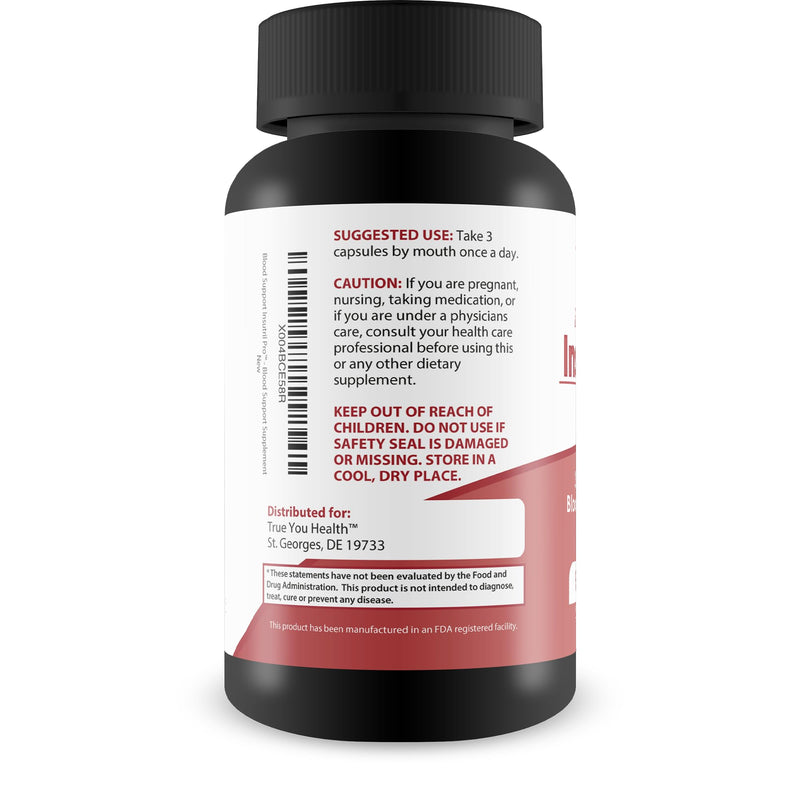 Blood Support Insutril Pro - Our Best Sugar Health & Blood Health Support Supplement - Circulatory Health Support - Blood Balance Blood Boost Blood Circulation Supplements - Health Blood Balance Pills