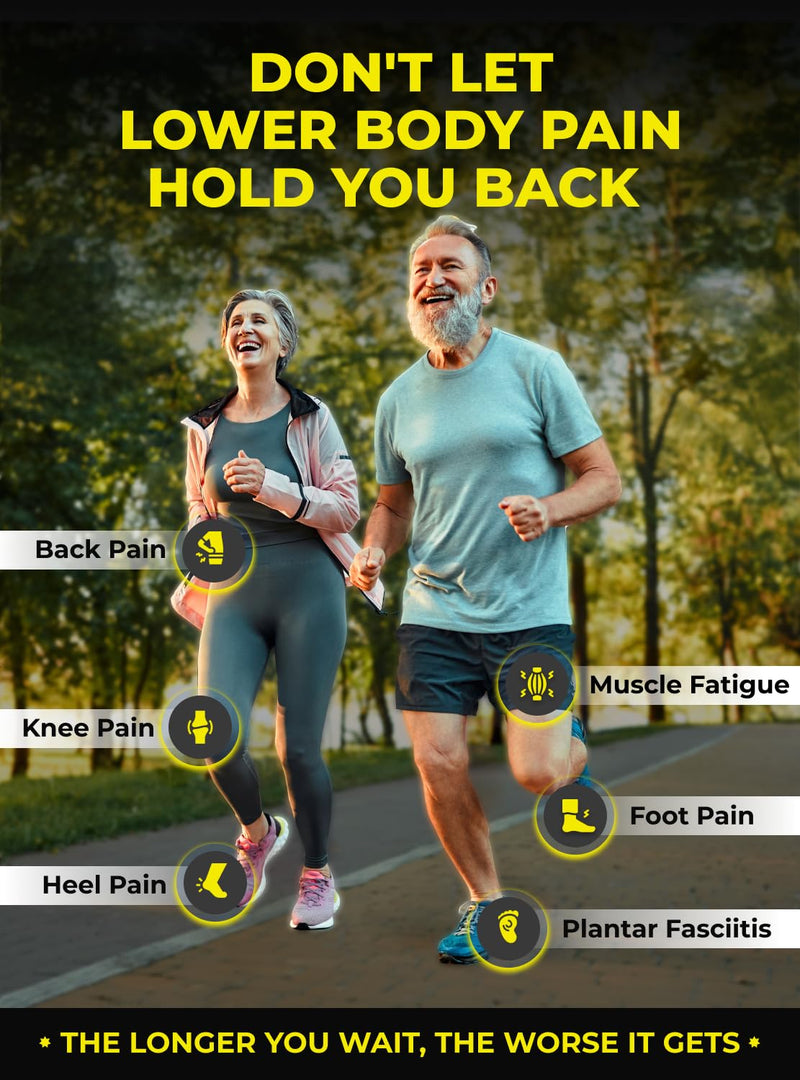 Premium Anti-Fatigue Shoe High Arch Support Insoles Men Women - Plantar Fasciitis Inserts - Orthotic Inserts Shoe Soles Standing All Day - Flat Feet Foot - Work Boot Insoles - 2 Pairs Black XS Pack of 2 Black XS (Men 4.5-6.5/Women 5.5-7.5)