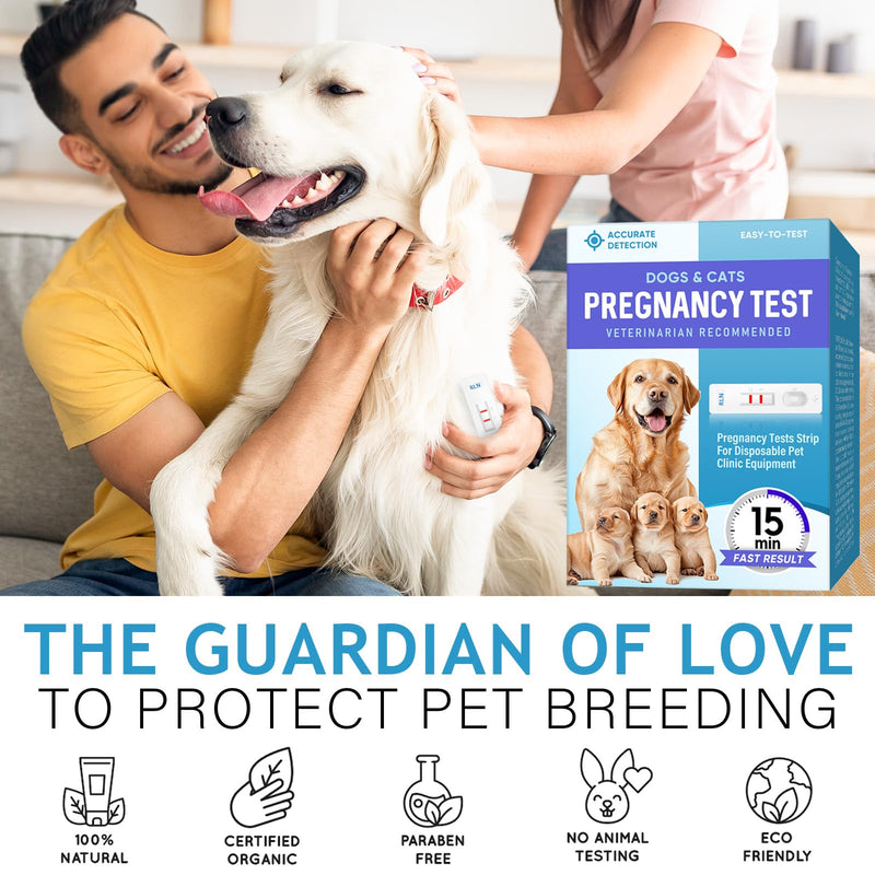 Dog Pregnancy Test, Fast and Simple Operation, Early Pregnancy Test Strips for Pet, Accurate Detection, Can be Carried Out at Home - BeesActive Australia