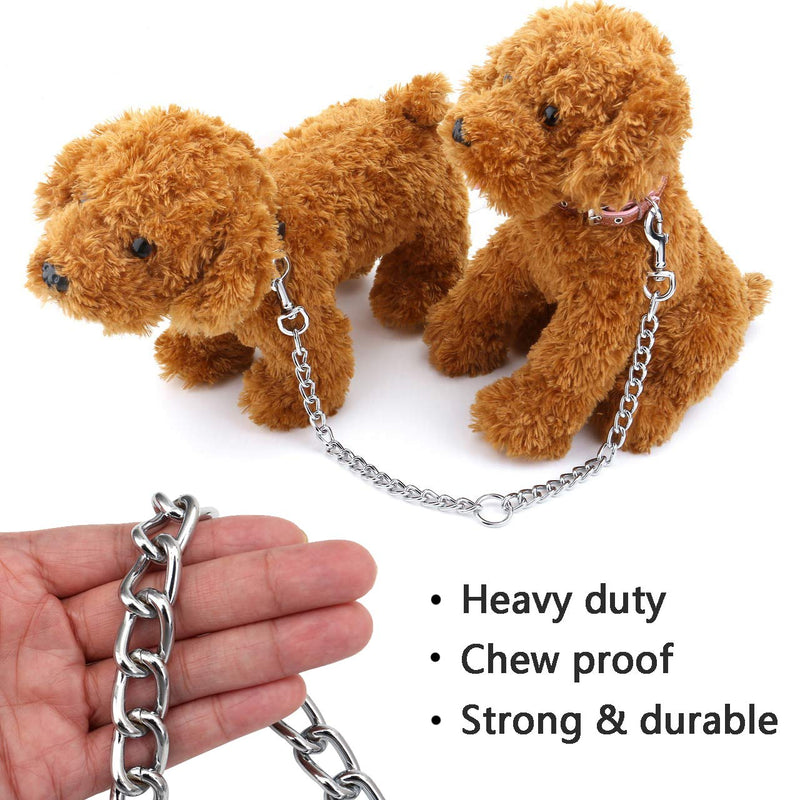 Metal Double Dog Leash Coupler, Chew Proof Tangle Free Dual Pet Dog Leash Extension Splitter Lead for 2 Dogs SIZE XL - BeesActive Australia