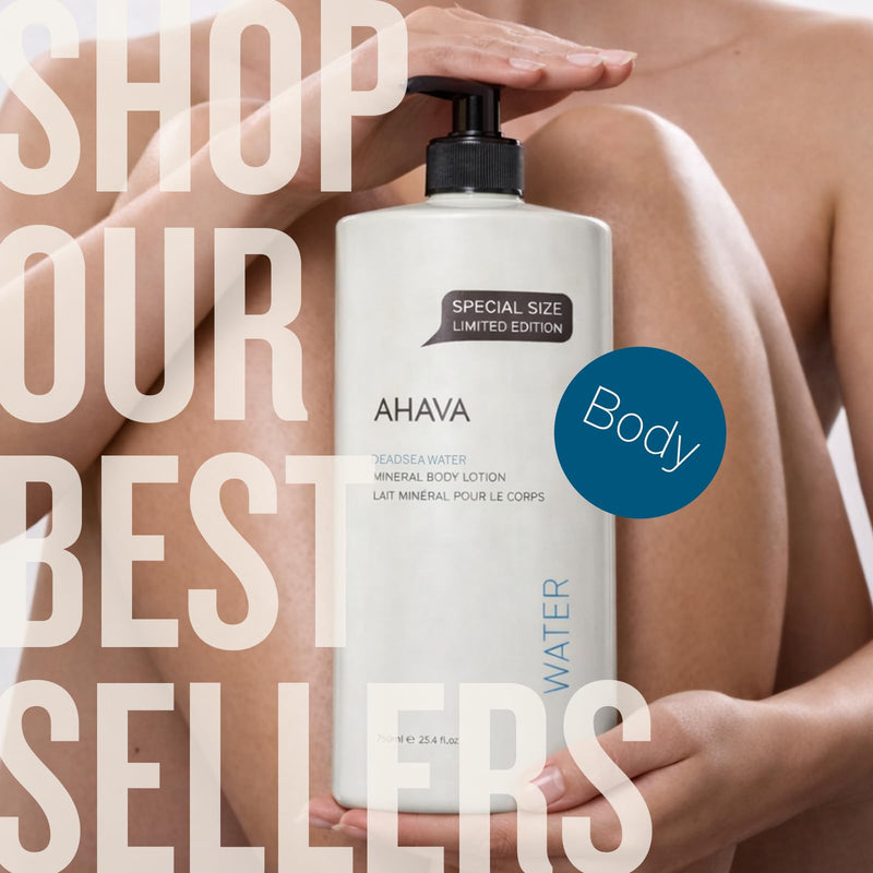 AHAVA Dead Sea Water Mineral Foot Cream - Nourishes & Hydrates Dry Soles, Prevents Cracks & Irritations, with Witch Hazel Leaf, Osmoter blend, Jojoba, Avocado, Sweet Almond & Wheat Germ Oil 3.4 FL Oz (Pack of 1) - BeesActive Australia