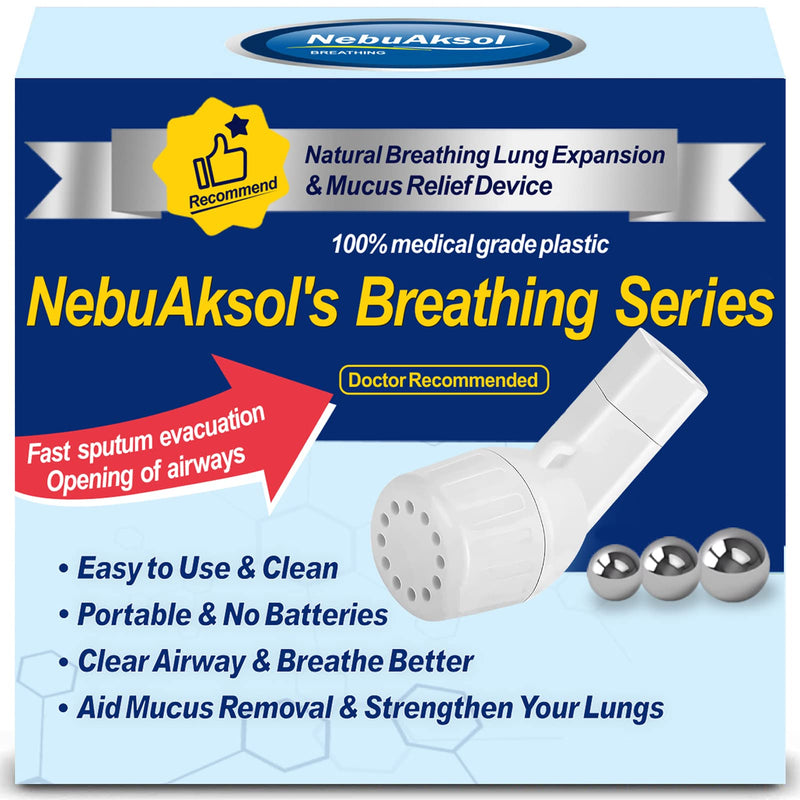 Lung Exerciser Device, Breathing Exercise Device for Lungs, Valve Mucus Removal Device, Mucus Clearance and Lung Expansion Device - BeesActive Australia