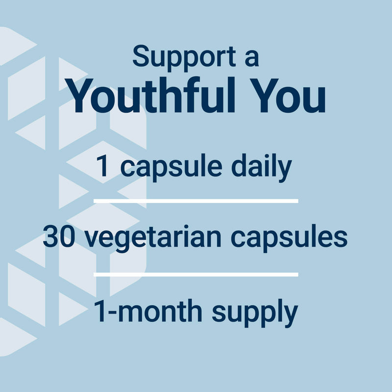 Life Extension Essential Youth L-Ergothioneine – Promotes Longevity & Healthy Aging – Gluten-Free – Non-GMO – Vegetarian – 5 mg – 30 Vegetarian Capsules Nutritional Supplement