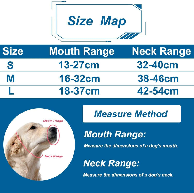 Dog Head Halter with Reflective Safety Strap Stop Dog's Pulling, Dog Head Collar for Small Medium Large Dogs(M,Red) Red - BeesActive Australia