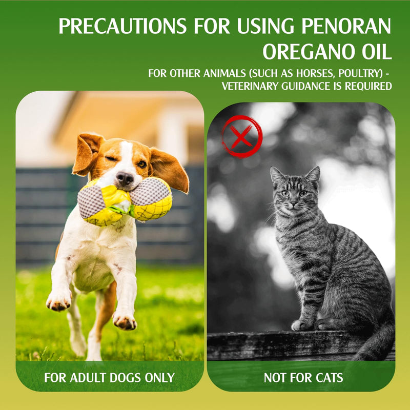 Natural Oregano Oil for Dogs, Flea & Tick Control | Allergy & Itch Relief | Fungal/Eczema Relief | | Immune Support | Digestive Relief | Antioxidant | Oral Care | Wound Disinfection
