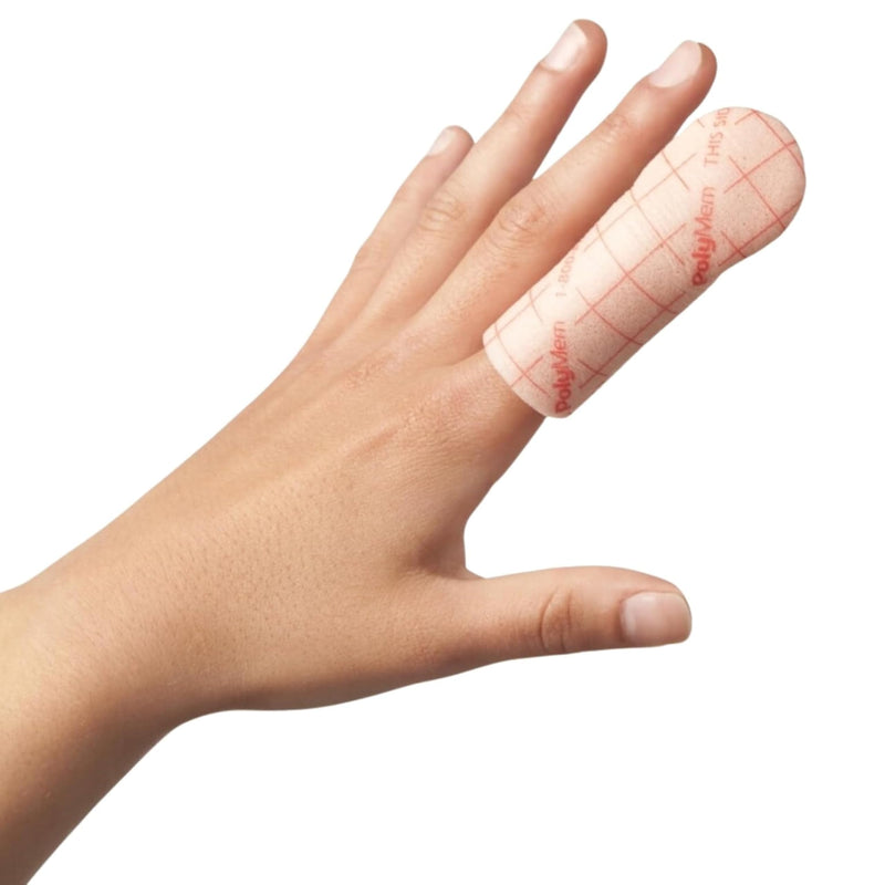 PolyMem Finger/Toe Wound Dressing, Sterile, Foam, #1 small; CIR 1.8-2.2 Inch, 4401 (Box of 6)