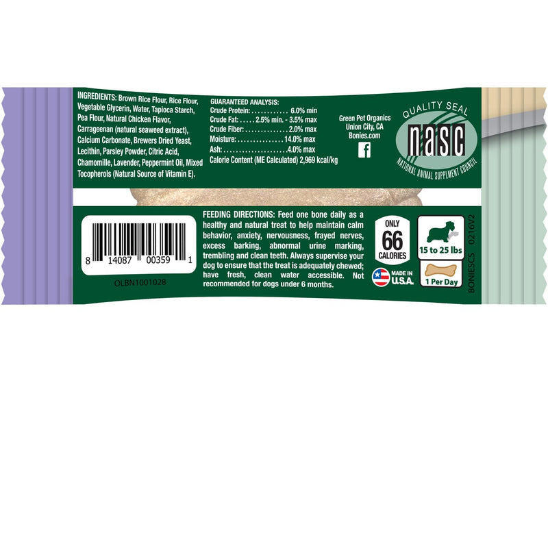 BONIES Natural Calming Small Singles (0.81 oz) - PawsPlanet Australia