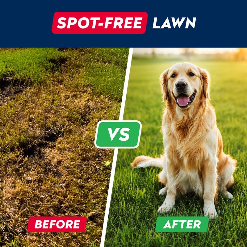 STRELLALAB Dog Pee Grass Chews - Urine Neutralizer for Green Grass Burn Spots - Grass Treatment for Pet Urine - Green Lawn Chews for Dogs with Probiotics - Made in USA (120Ct) 120Ct (BBQ)