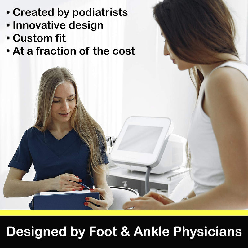 FootChair Orthotics with Pads for Adjustable Arch Height. Relieve Plantar Fasciitis and Other Foot Pain (Women’s 7-8.5 / Men’s 5-6.5) Women’s 7-8.5 / Men’s 5-6.5 - BeesActive Australia